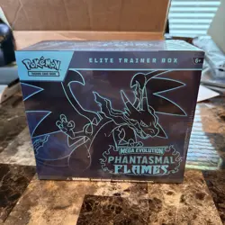 Pokemon TCG Phantasmal Flames Regular ETB Factory Sealed - Image 1