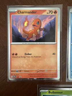 Bulbasaur 046 Charmander 047 Squirtle 048 SVP - Pokemon 151 Promo Set NM/M - Image 3