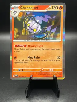 Chandelure 038/167 Holo Pokemon Twilight Masquerade - Image 1