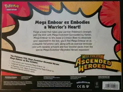 Pokemon TCG Mega Emboar EX Box Ascended Heroes Factory Sealed New - Image 2
