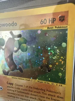 2003 POKEMON AQUAPOLIS #H24 SUDOWOODO-HOLO PSA 9. SWIRL - Image 2
