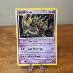 Pokemon TCG Giratina 10/127 Platinum Holo- English- Raw- Mp - Image 1