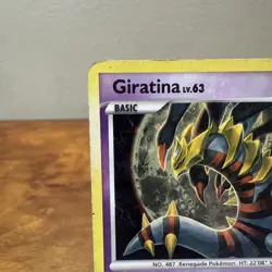 Pokemon TCG Giratina 10/127 Platinum Holo- English- Raw- Mp - Image 2