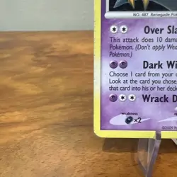 Pokemon TCG Giratina 10/127 Platinum Holo- English- Raw- Mp - Image 5