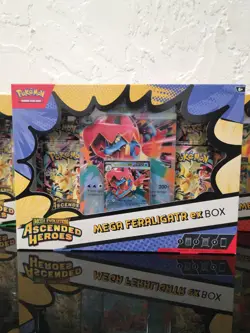 Pokemon Mega Feraligatr ex Box Ascended Hero’s - Image 1