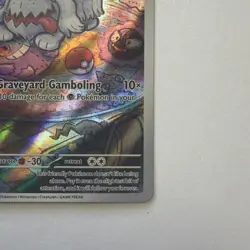 Pokemon TCG Greavard 214/198 Scarlet & Violet Illustration Rare Full Art Holo - Image 5