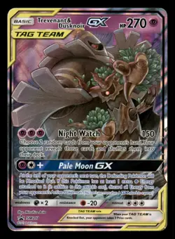 Trevenant & Dusknoir GX - SM217 Holo Promo Sun & Moon Promo Pokemon HP - Image 1