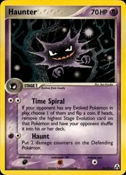 LP Haunter 35/92 Legend Maker Pokemon 2006 Aya Kusube - Image 1