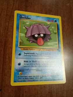 1999 Pokemon Fossil - SHELLDER - 54/62 - 1st Edition Common - LP/Excellent. - Image 3