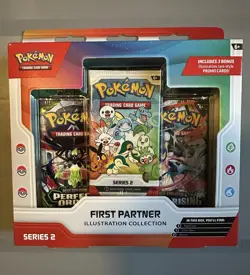 Pokemon TCG First Partner Illustration Collection Series 2 Box Promo 2022 - Image 1