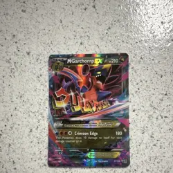 Pokemon TCG M Garchomp EX Promo Holo Mega XY168 210 HP English 2016 - Image 1