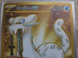 Baojian EX 274/193 Entwicklungen In Paldea Gold Holo Deutsch NM Pokemon Karte - Image 2