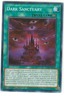 KONAMI YU-GI-OH! Dark Sanctuary LDS3-EN016 Lightly Played - Image 1