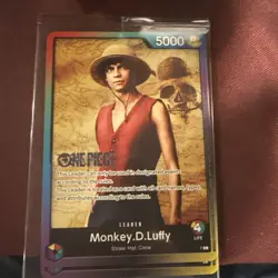 MONKEY D. LUFFY #P, ONE PIECE PROMO, BATTLE LIVE ACTION 2 IN 1 SEALED Rainbow - Image 1
