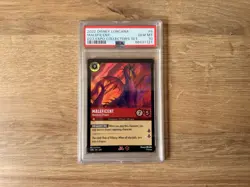 Disney Lorcana TCG Maleficent Monstrous Dragon D23 2022 Promo PSA 10 - Image 1
