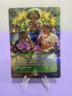 Disney's Lorcana Wilds Unknown The Family Scattered ENCHANTED 231/204 English - Image 1
