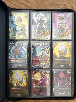 Dragon Ball Super HUGE 330 Card Binder Collection SR SPR Foils/Holos NM High-End - Image 1