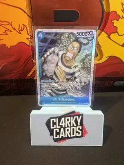 Mr.3(Galdino) OP16-056 SR NM One Piece The Time of Battle English - Image 1