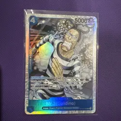 Mr.3(Galdino) OP16-056 SR The Time Of Battle One Piece Card English NM/M - Image 1