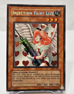 Injection Fairy Lily LOD-100 Secret Rare Unlimited Yugioh 7646 - Image 1