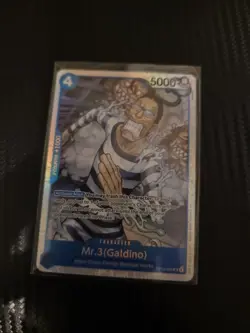 Mr.3 (Galdino) - OP16-056 - SR - The Time Of Battle - One Piece TCG - NM/M - Image 1