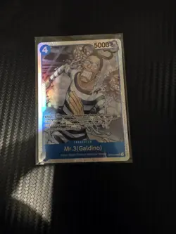Mr.3 (Galdino) - OP16-056 - SR - The Time Of Battle - One Piece TCG - NM/M - Image 1