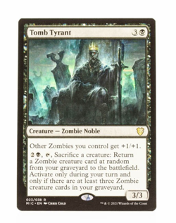 Tomb Tyrant Midnight Hunt Commander 023 Rare MTG NM - Image 1