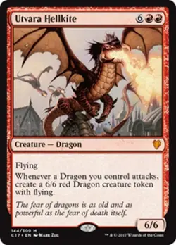 MTG - UTVARA HELLKITE - Commander 2017 (M) - Image 1