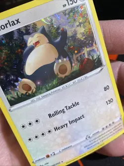 🌀 Pokemon SSH 140/202 - Sword & Shield Snorlax Cosmos Holo - HD Galaxy Swirl 🌀 - Image 4