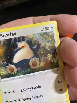 🌀 Pokemon SSH 140/202 - Sword & Shield Snorlax Cosmos Holo - HD Galaxy Swirl 🌀 - Image 5