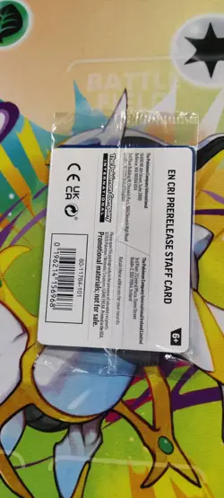 Pokemon TCG Chaos Rising STAFF Prerelease Promos SEALED - Image 2