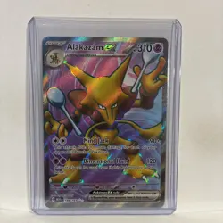 Pokemon Alakazam ex 188/165 Sv: Scarlet & Violet 151 Holo - Image 1