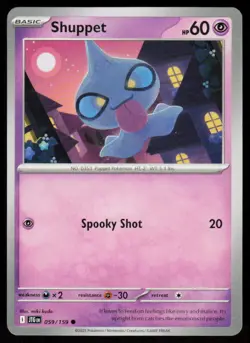Shuppet 059/159 Common Journey Together Pokemon Near Mint - Image 1