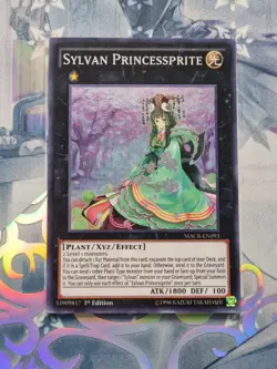 MACR-EN093 Sylvan Princessprite Super Rare 1st Edition Near Mint YuGiOh TCG - Image 1