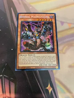 YUGIOH - BYSTIAL MAGNAMHUT - MP23 - SECRET RARE - NM - 1ST ED - Image 1