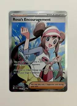 Rosa's Encouragement #114/088 Perfect Order Ultra Rare Holo Pokemon - Image 1