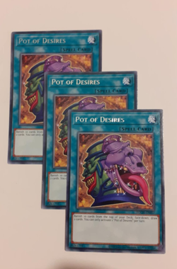 3 x Pot of Desires (PLAYSET) RARE Unlimited VLP TOCH-EN057 - Image 1