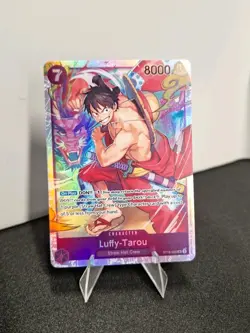 One Piece Luffy-Tarou ST18-005 Starter Deck 18 PURPLE Monkey D. Luffy Tarou FOIL - Image 1
