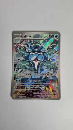 Pokemon Palafin 200/197 Obsidian Flames Illustration Rare Full Art Holo - Image 1