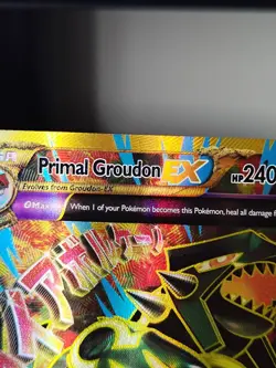 Primal Groudon EX 97/98 Secret Rare Ancient Origins Pokemon LP Played - Image 4