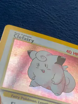 Clefairy 5/102 Base Set Unlimited (1999) Vintage WOTC Holo Rare - NM - Image 5