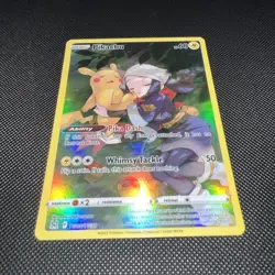 Pokemon TCG Pikachu Ultra Rare Holo TG05/TG30 Lost Origin Trainer Gallery - Image 1