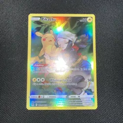 Pokemon TCG Pikachu Ultra Rare Holo TG05/TG30 Lost Origin Trainer Gallery - Image 2
