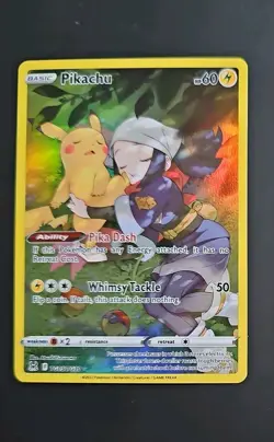 Pokemon TCG Pikachu Lost Origin Trainer Gallery Tg05/Tg30 Holo Ultra Rare - Image 1