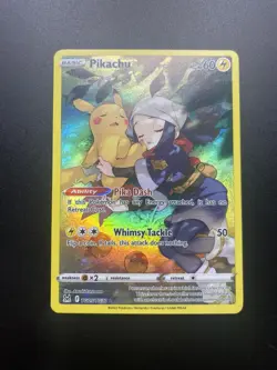 Pokemon TCG Pikachu Lost Origin Trainer Gallery Tg05/Tg30 Holo Ultra Rare - Image 1