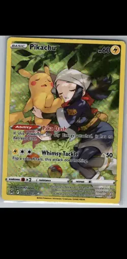 Pokemon TCG Pikachu Lost Origin Trainer Gallery Tg05/Tg30 Holo Ultra Rare - Image 1