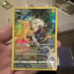 Pokemon TCG Pikachu Lost Origin Trainer Gallery Tg05/Tg30 Holo Ultra Rare - Image 1