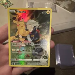 Pokemon TCG Pikachu Lost Origin Trainer Gallery Tg05/Tg30 Holo Ultra Rare - Image 2