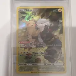 Pokemon TCG Pikachu Lost Origin Trainer Gallery Tg05/Tg30 Holo Ultra Rare TCG8 - Image 5