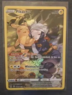 Pokemon TCG Pikachu Lost Origin Trainer Gallery Tg05/Tg30 Holo Ultra Rare - Image 1